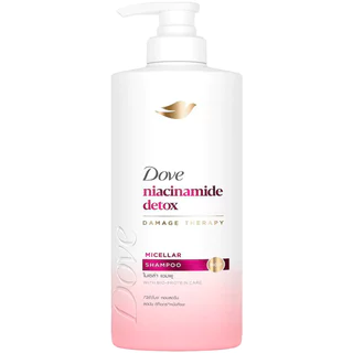 FernnyBaby โดฟ Dove 360ML แชมพู บำรุงเส้นผม โด๊ฟ ยอดนิยม รุ่น ขวดปั๊มสระโดฟ สีชมพู ดีท๊อกซ์ 360 มล.