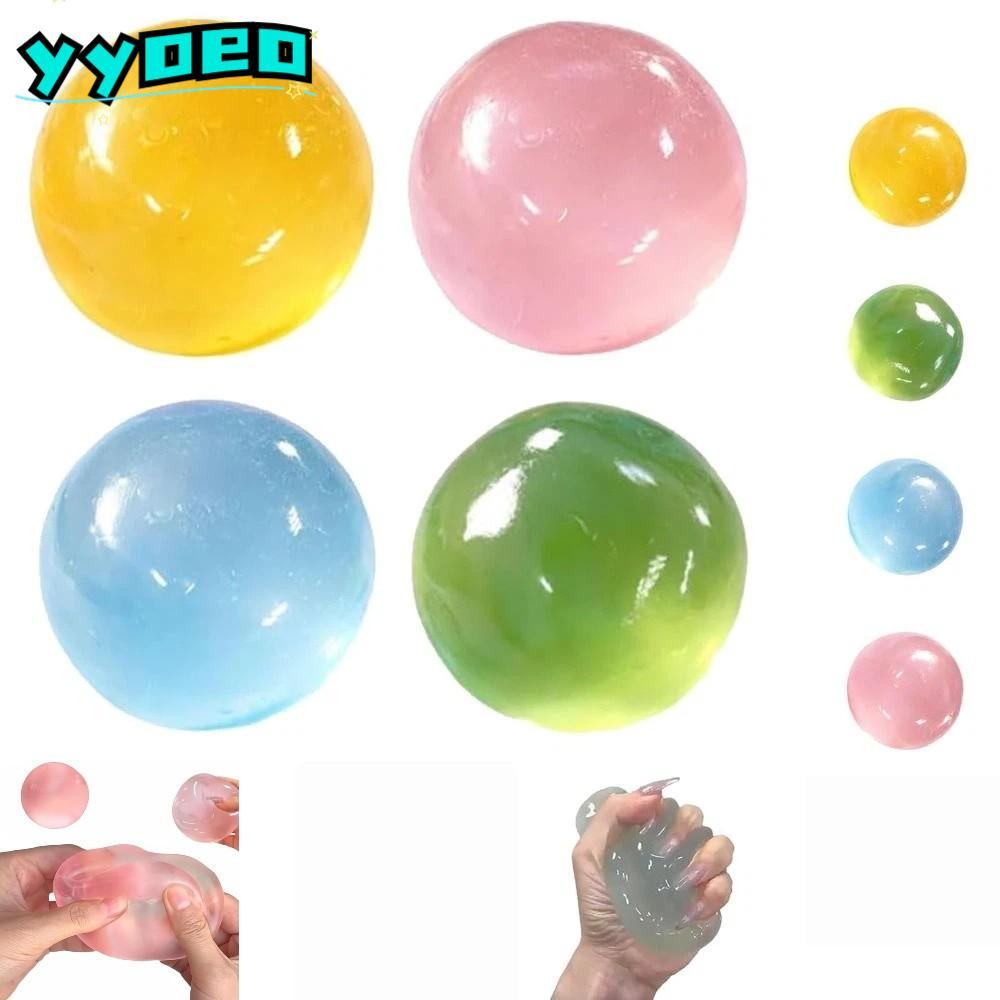 YYOEO Coconut Oil Stress Ball, ความเครียดบรรเทา Non-rebound Squeeze Sensory Fidget Ball, ของขวัญนุ่มนํากลับมาใช้ใหม่ Shapeable Decompression Pinch ของเล่นสําหรับเด็กผู้ใหญ่