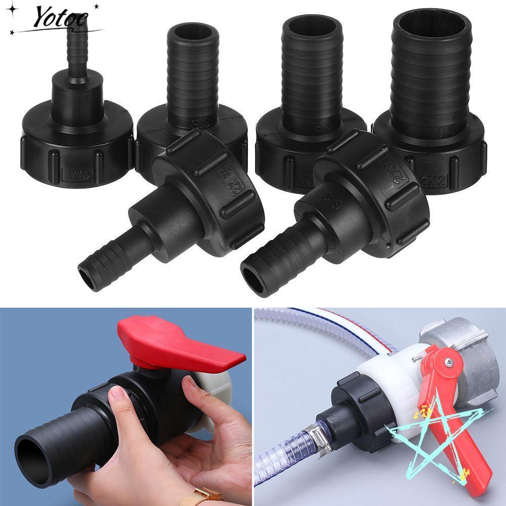 YOTOC ถังน้ํา Adaptor ทนทาน Fitting เครื่องมือ Tap Connector สําหรับ Home Garden Outlet การเชื่อมต่อ