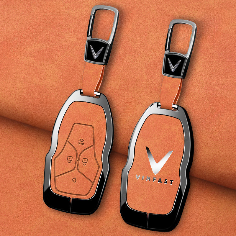 Vinfast สมาร์ทกุญแจรถ Fob กรณีเปลือกป้องกันพวงกุญแจสําหรับ VF 6 7 8 9 VF6 VF7 VF8 VF9 Plus 2026 2027