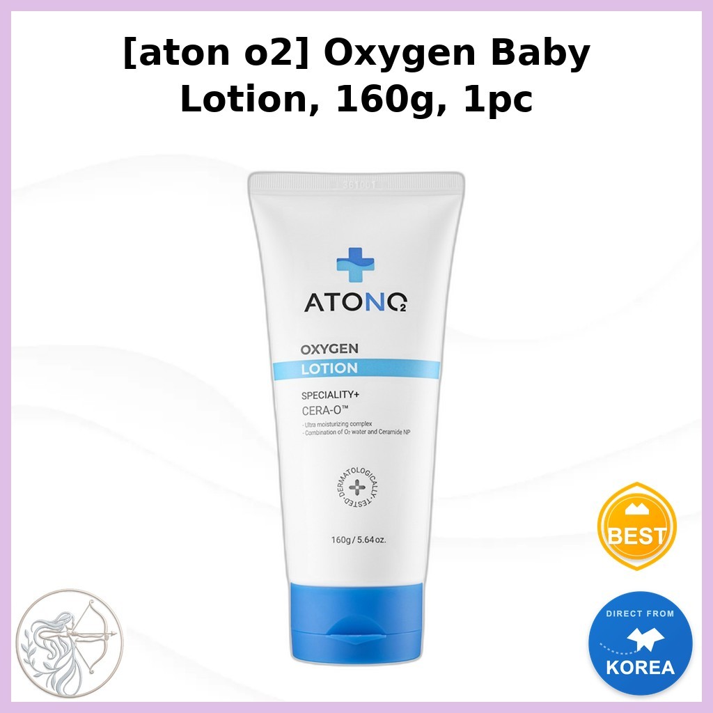 K-Kids [aton o2] Oxygen Baby Lotion, 160g, 1pc / Korean Baby Lotion / Daily Moisture / ของแท้ 100% b