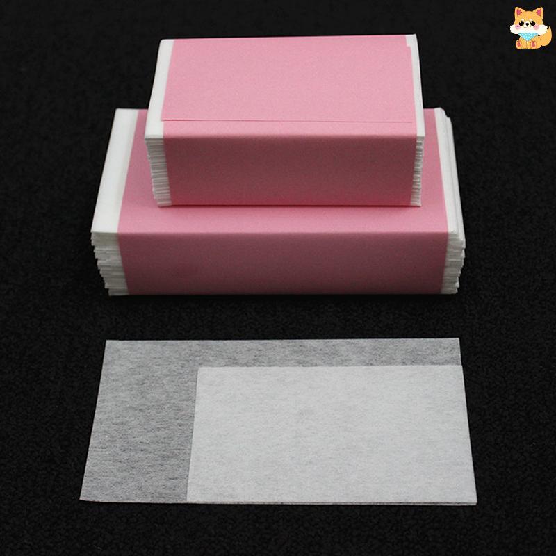 [VI] S/L 130 แผ่นกระดาษดัดบางทนความร้อนสอนเครื่องมือจัดแต่งทรงผม Salon Disposable Perm Hair Paper Ha