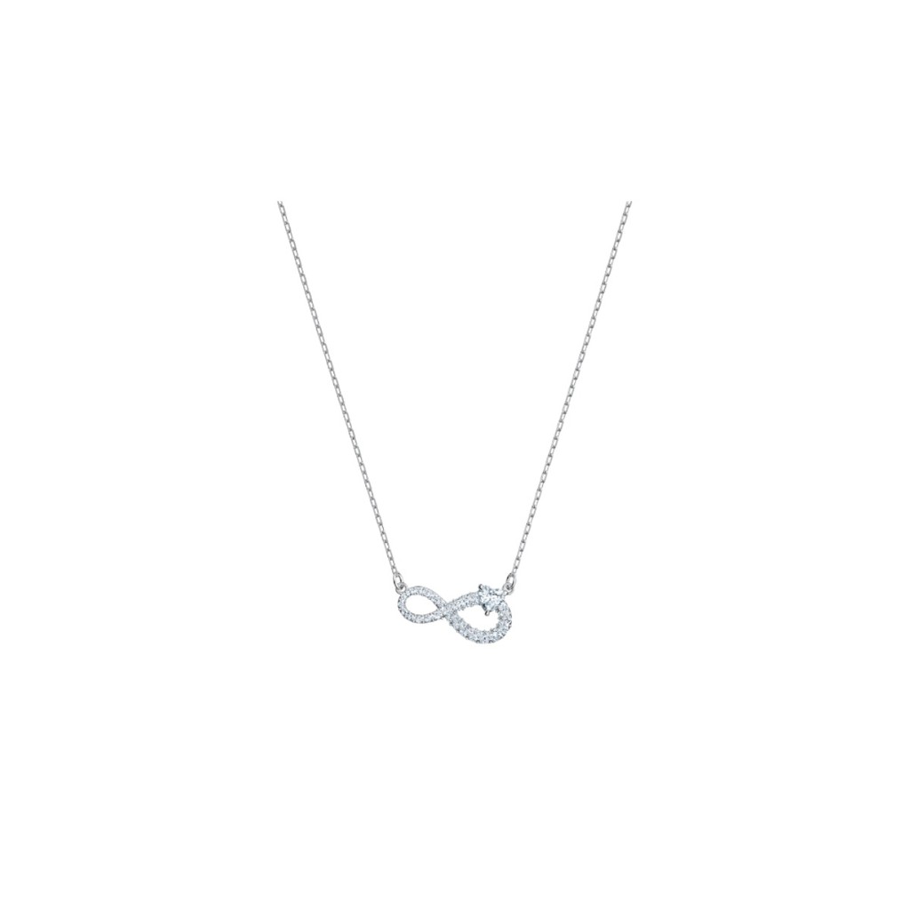 Swarovski قلادة Infinity بيضاء (أصلية) — صورة 2