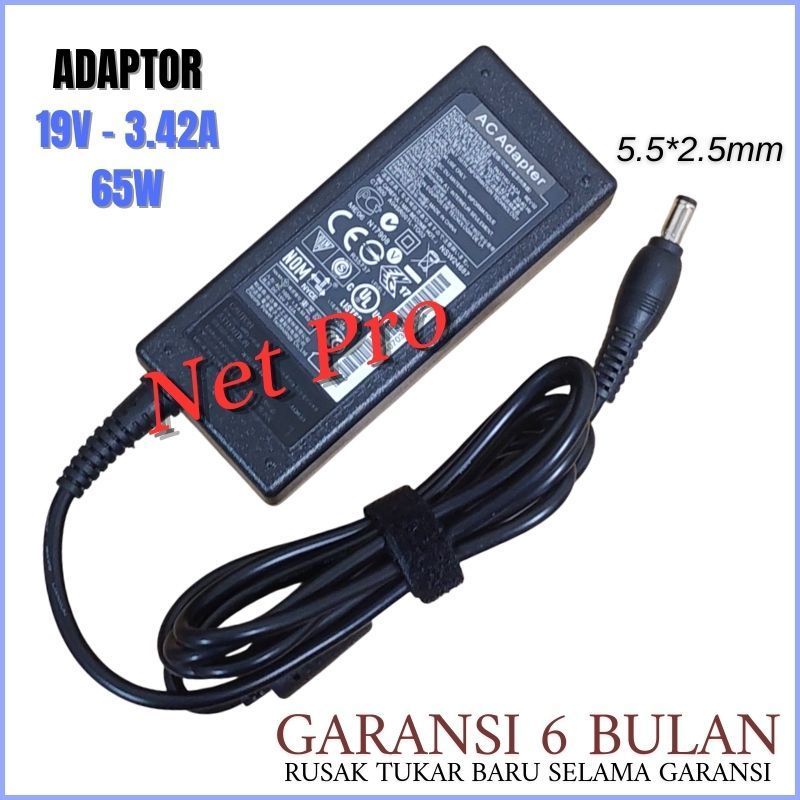Toshiba Satellite C600 C600D C605 C640 C640D Series อะแดปเตอร์ชาร์จแล็ปท็อป -NPRO