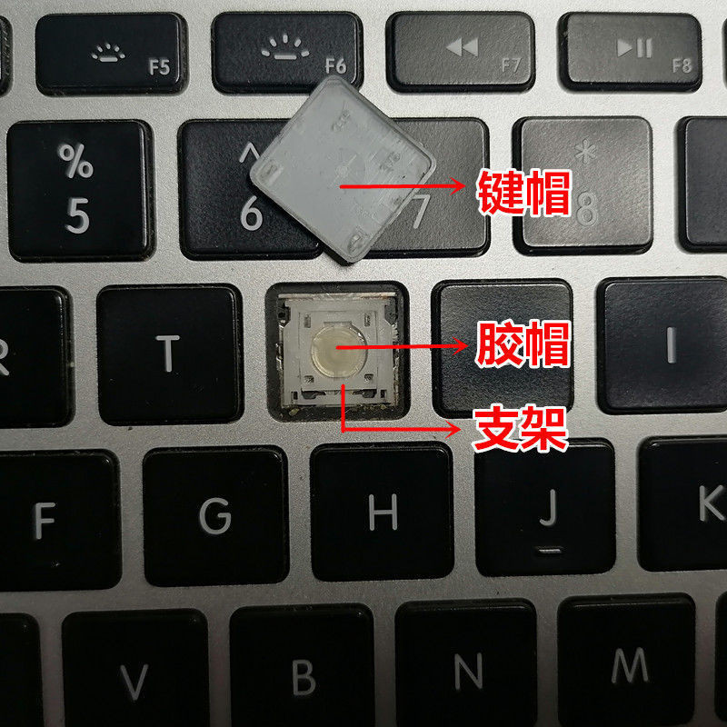 Rm เหมาะสําหรับ Logitech K380 K780 K480 K810 K270 K580 K470 K275 ปุ่มฝาครอบปุ่มวงเล็บ EMNI