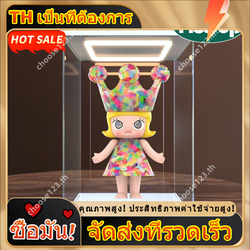 กล่องแสดง MEGA ROYAL MOLLY กล่องเก็บของกันฝุ่น 400%(ประตูหน้า),เคสแสดงผล 35ZF