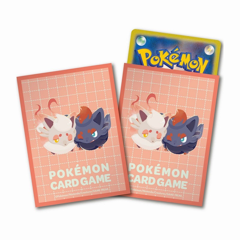 [จากญี่ปุ่น] Pokémon Center การ์ดเกมโปเกมอน Deck Shield Nitamono Zorua และ Jade Zorua 889