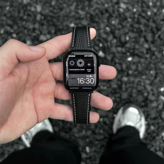 สำหรับ Redmi Watch 3/4/5/6 Active/Lite/Pro Xiaomi Band 8/9/10 Pro สายรัดเปลี่ยนหนังแท้แม่เหล็กกันน้ำสายกีฬา