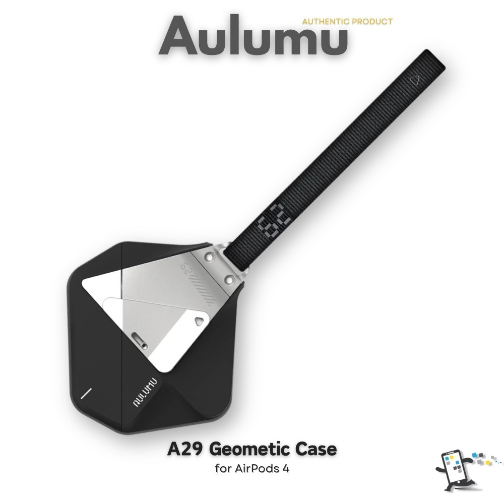 Aulumu A29 Geometric Case เคสสำหรับ AirPods4 (พร้อมส่ง)