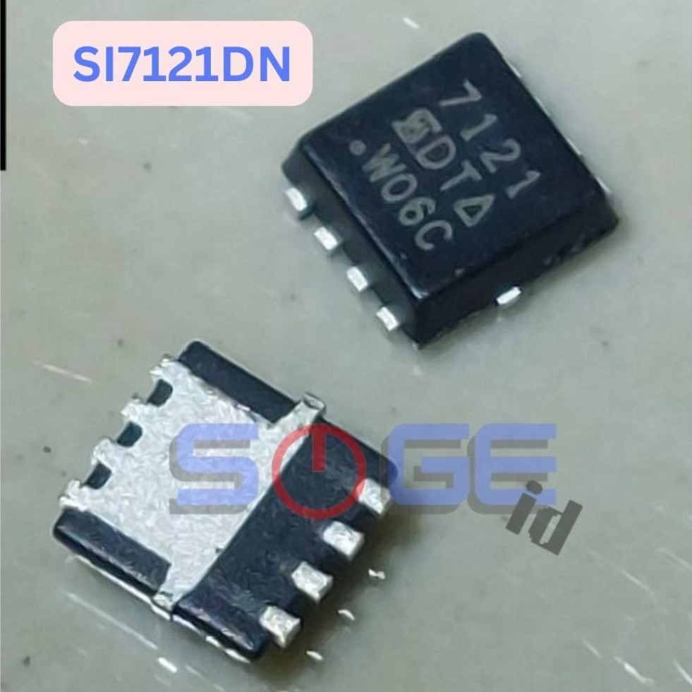 P CHANNEL MOSFET SI7121DN 7121 SI7121 7121DN 30V 10.6A SMALL SIZE