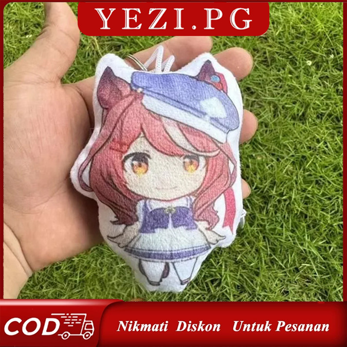 HP GANTUNGAN Uma Musume Haachimi โทรศัพท์พวงกุญแจอุปกรณ์เสริม Mambo Pretty Derby เสียงแฟนของขวัญ