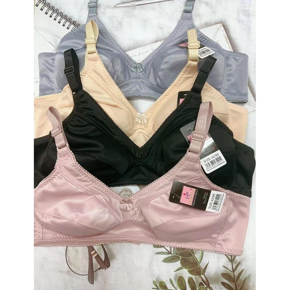 B2010 เสื้อในไร้โครง  มี 2ตะขอ คัพ B ส่งจากกรุงเทพ ใส่สบายมาก Women Clothing Lady ผู้หญิง Underwear