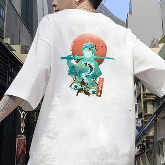 เสื้อยืดญี่ปุ่น Bst2435 คอกลม Unisex