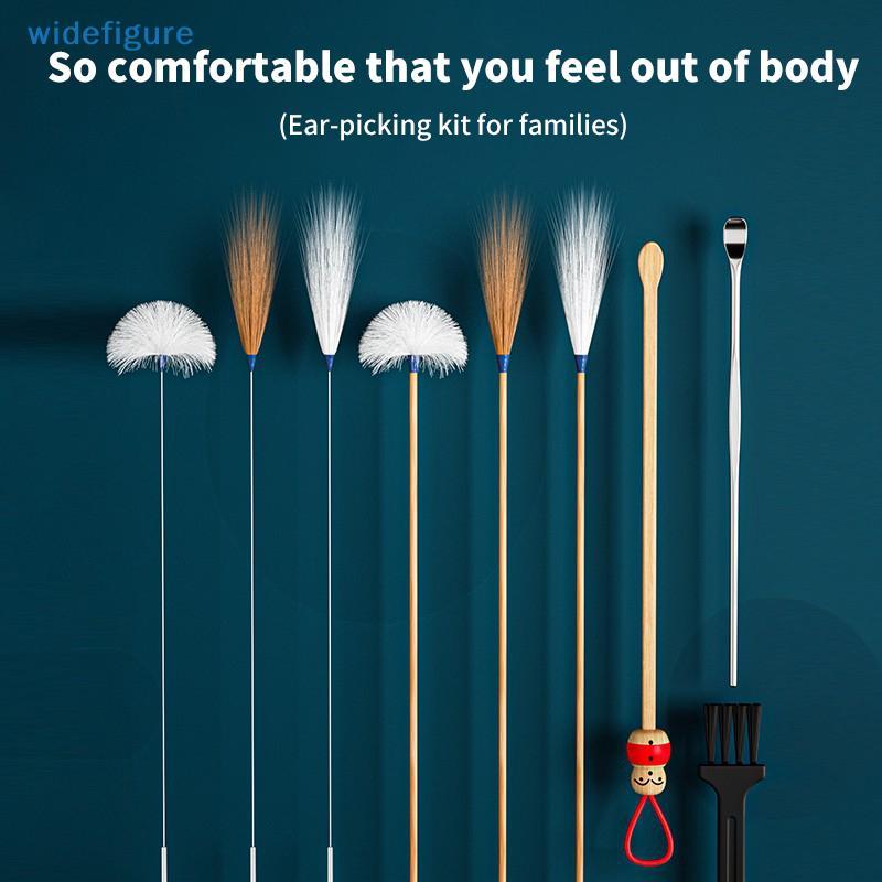 กว้าง 10 ชิ้น/เซ็ตหู Piing เครื่องมือในครัวเรือนหูช้อน Goose Feather Sti Professional หูขุดเครื่องมือหู Piing เครื่องมือ Nice