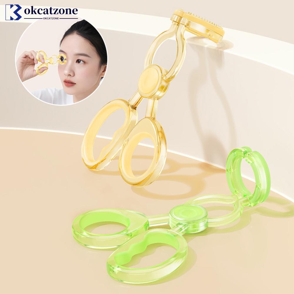 OKCATZONE แบบพกพาผู้หญิงคอนแทคเลนส์สวมใส่ Hassl-Free Contact ใส่เครื่องมือ Eye-Opening คลิปเครื่องมื