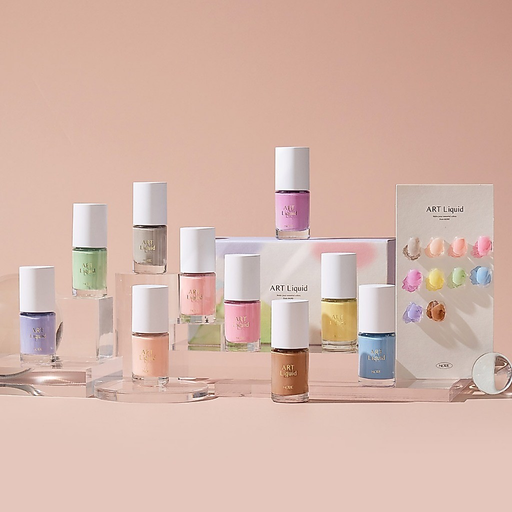 More Gel ART Blooming Nail Polish K-Beauty