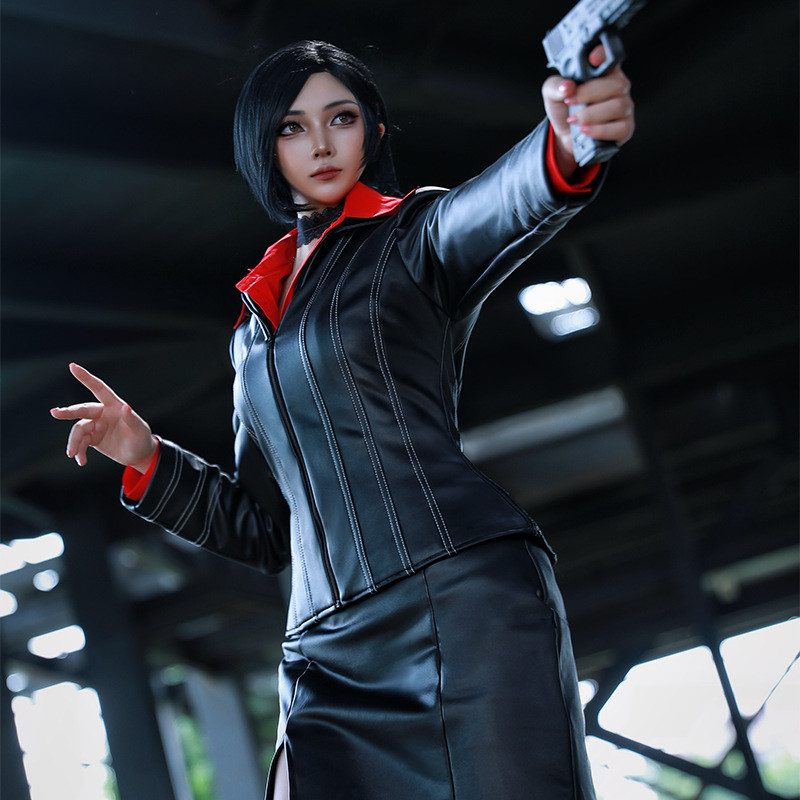 [เครื่องแต่งกายคอสเพลย์คลังสินค้าพร้อม] Nano Aida Wang cos เสื้อผ้า Resident Evil Cursed Edition เสื