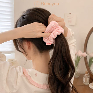 Rubuyou ยางรัดผมสไตล์เกาหลีรูปดาวน่ารัก ทรงสวย ยืดหยุ่นสูง ดูดีมีสไตล์-COD💕