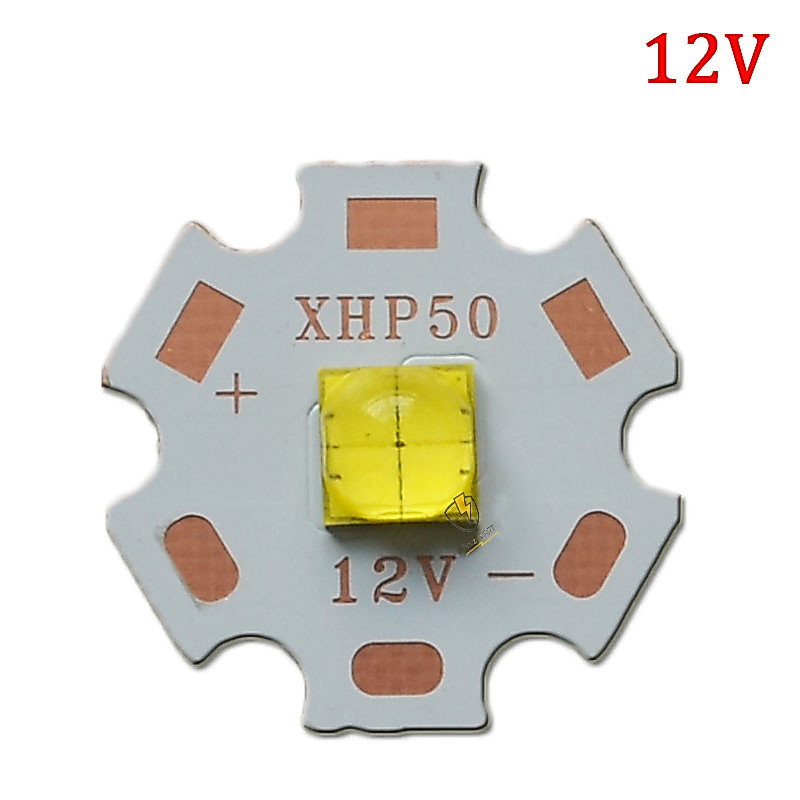 LED CREE XHP-50 12V 19W PCB 20MM สีขาว XHP50
