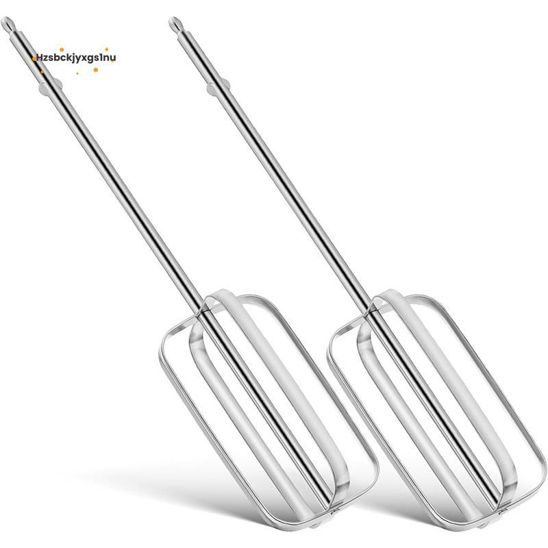 Hzsbckjyxgs1nuWhisk สิ่งที่แนบมาสําหรับ Hand Mixer เปลี่ยนใบมีดสแตนเลสสําหรับ Hand Mixer สแตนเลส Universal Whisk และ Dough Massageer
