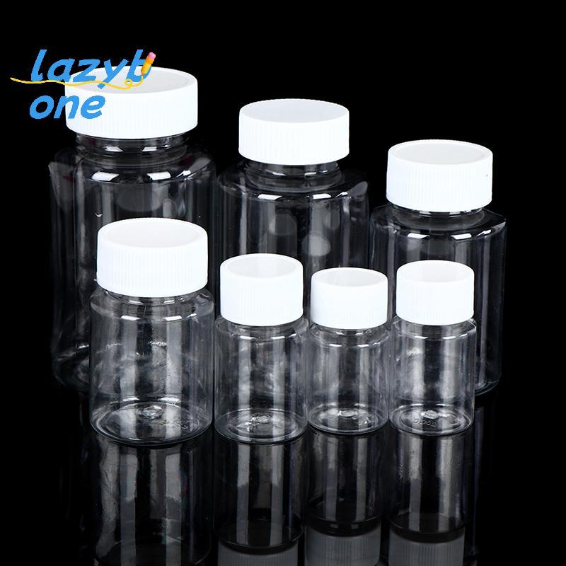 LZ-t] 15ml/20ml/30ml/100ml พลาสติก PET ล้างขวดเปล่าซีล Solid Pill Container [ใหม่]
