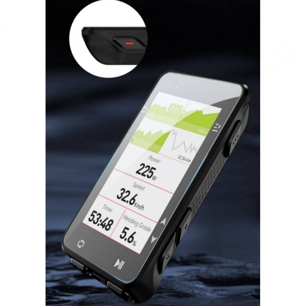IGPSPORT สําหรับ BSC300T BSC200S ขี่จักรยานคอมพิวเตอร์กระจกปกป้องหน้าจอโปร่งใส