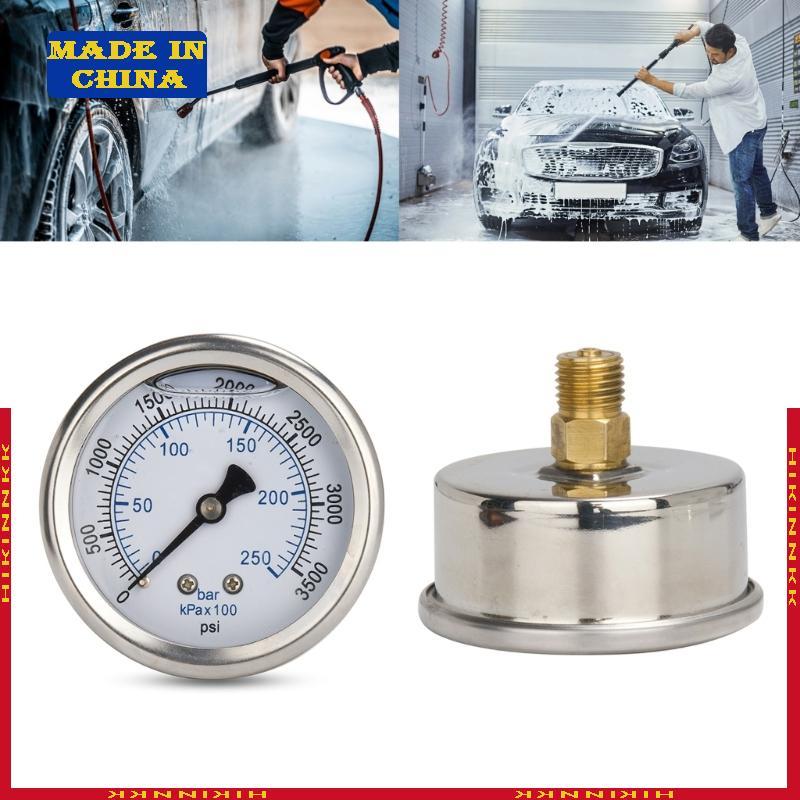 HIK Stability เครื่องวัดความดัน 3500psi Quick Connect เครื่องวัดความดัน N14x1 5 ด้ายใช้สําหรับ Power