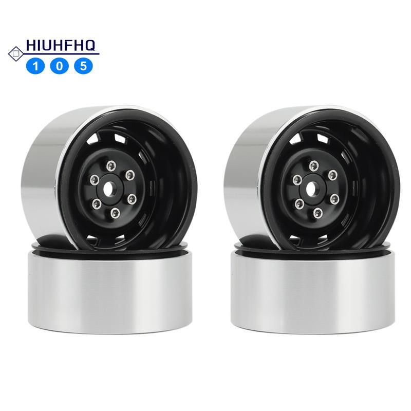Hiuhfhq1064PCS 1.9 นิ้วโลหะ Beadlock ล้อ Hub Rim สําหรับ 1/10 RC Crawler รถ