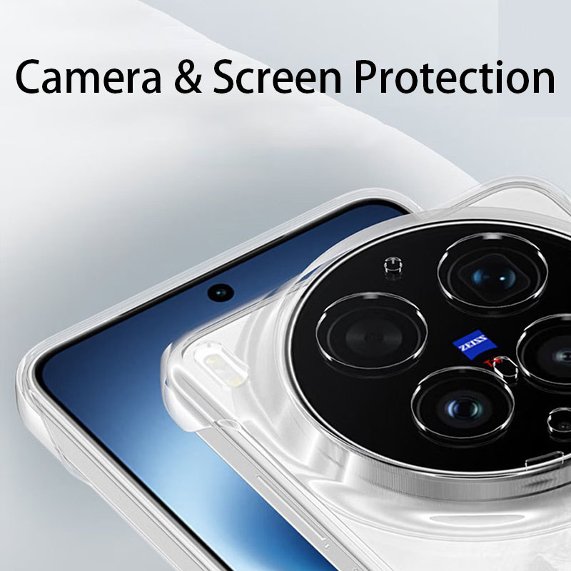 Frameless Slim Clear Hard ฝาหลังสําหรับ VIVO X300 Ultra รูปที่ 2