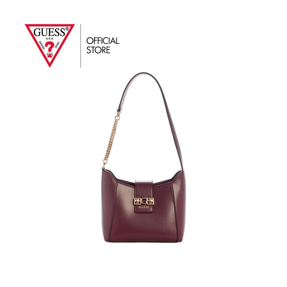 GUESS กระเป๋า รุ่น VG989101 JANE HOBO SHOULDER BAG สีแดง