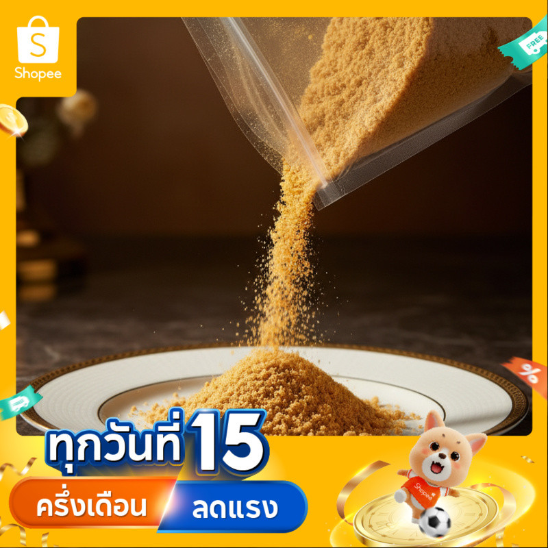 ผงโรยอาหารเปียก เพิ่มความแซ่บอาหารเม็ด ฟรีซดราย อกไก่ ตับไก่ แซลมอน เหมาะกับน้องแมวและน้องหมา