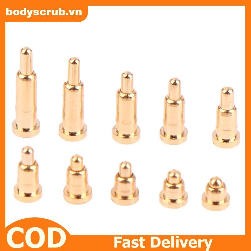 BB 10 ชิ้น SMT Pogo Pin Connector Pogopin แบตเตอรี่ฤดูใบไม้ผลิโหลด Contact เข็ม PCB 2.0/3/3.5/4/4.5/