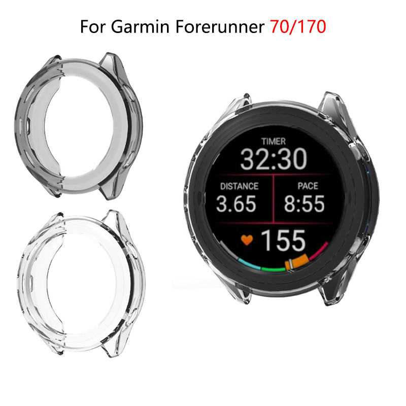 TPU Shell เคสใสสําหรับผู้เบิกทาง Garmin 70 170 Music