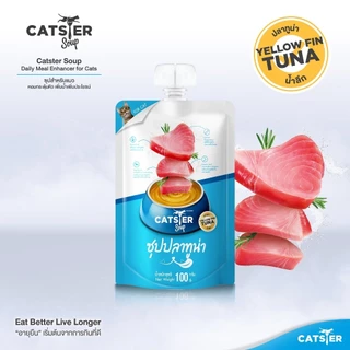 (ส่งทันที) Catster Soup แคทส์เตอร์ซุป ซุปแช่แข็ง สำหรับแมว ขนาด 100 กรัม