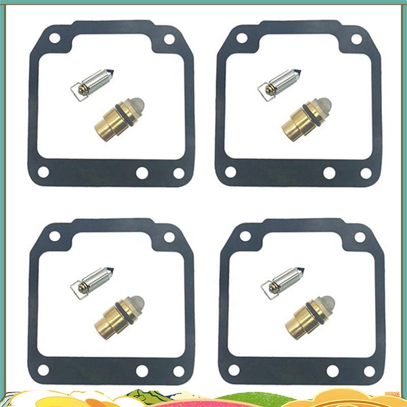 4 ชุด Motocycle คาร์บูเรเตอร์ Rebuild ชุดซ่อมสําหรับ XJD400 XJR400R XJR 400R 1993-2000