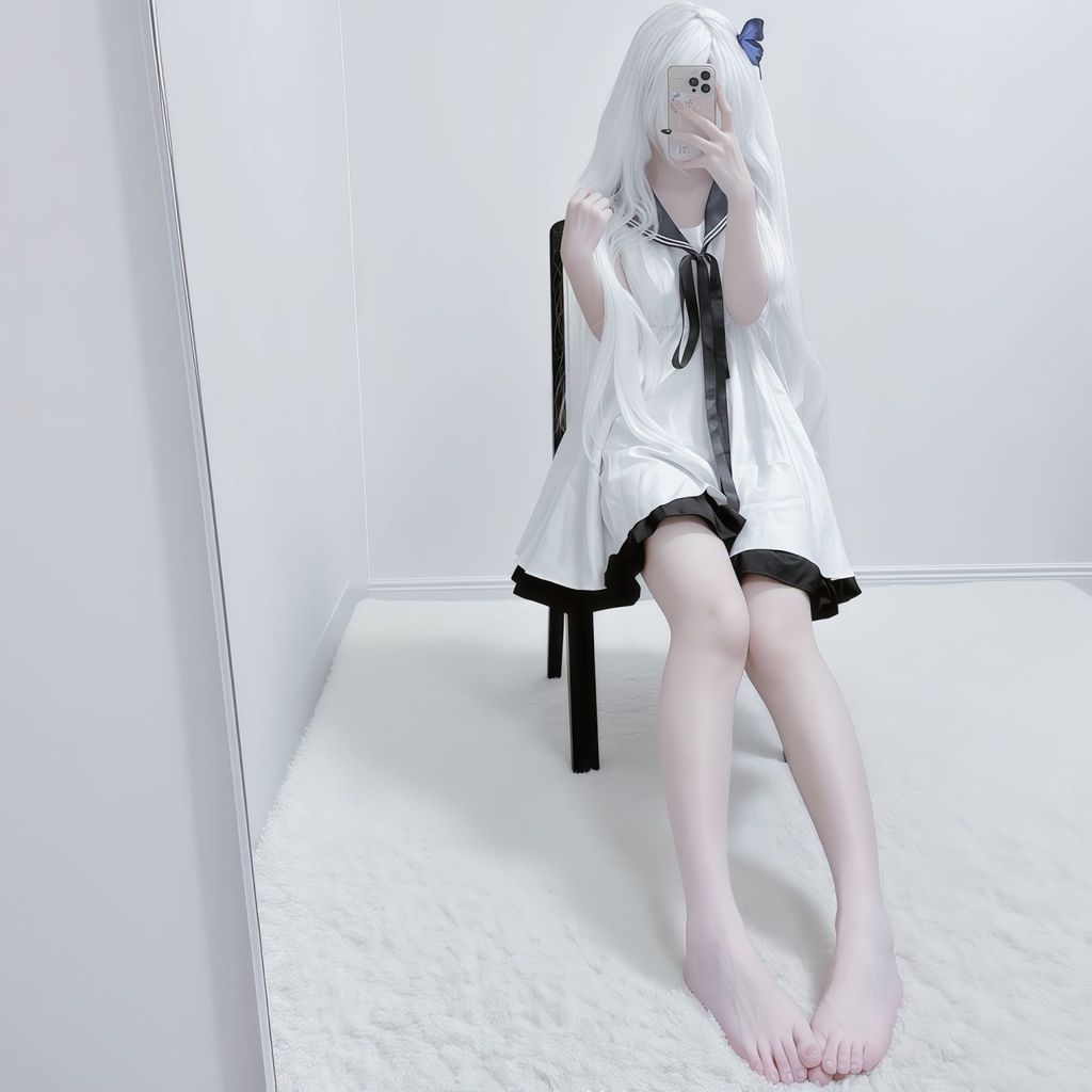 Ginka Four Palace ดอกไม้เงิน cos ชุดวิทยาลัย Supply JK ชุดแขนกุด A-Line กระโปรงกะลาสีคอชุดกระโปรงกลา