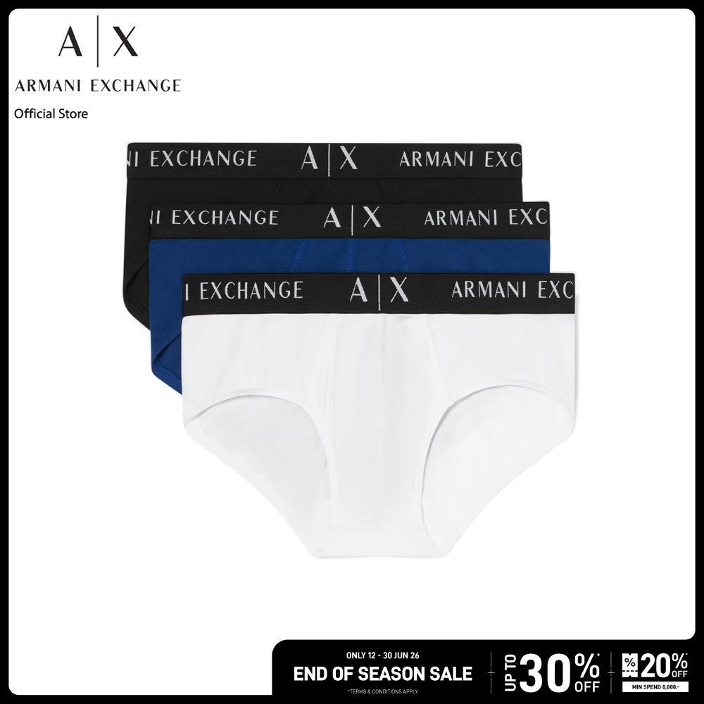Armani Exchange กางเกงชั้นในแพคผู้ชาย รุ่น XM000870-AF13682-MB581 สีหลากสี