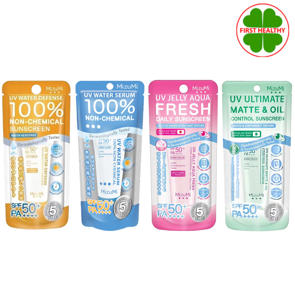 MizuMi UV Water Serum SPF50+ PA++++ 8g สำหรับใช้ทุกวันเป็นประจำครีมกันแดด