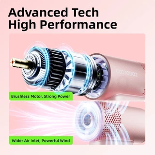 GOOJODOQ GFS015 Handheld Fan Ultra High-speed Portable Fan 8000 mAh Outdoor All-in-One Fan-Accessories included
