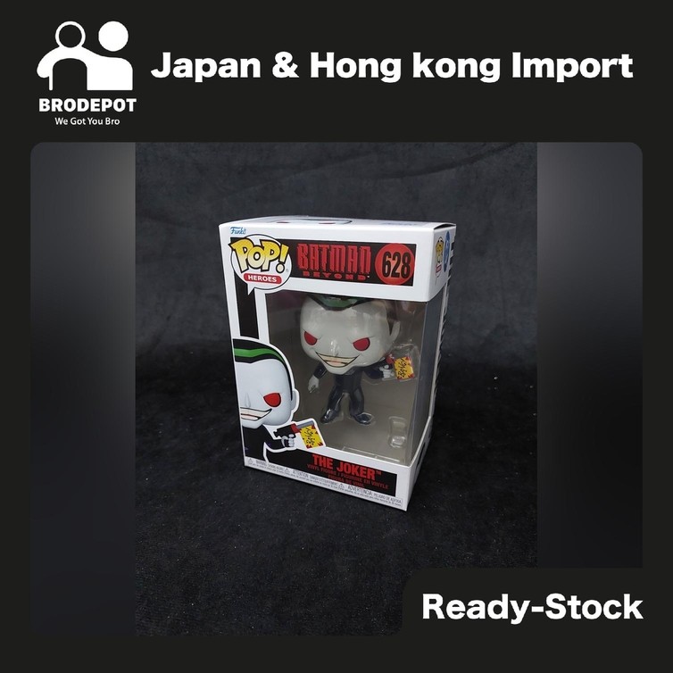 [Ready stock] Funko POP Heroes: Batman Beyond Return of the Joker The Joker w/gun #628