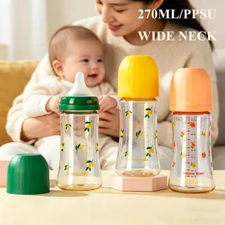 (90ml/260 ml /270ml/ 170 ml/180ml) ขวดนมทารกแรกเกิดทําจาก PPSU Wide Calibre ข้อมูลจําเพาะต่างๆ อาหารเกรดป้องกันอาการจุกเสียดเหมาะสําหรับเวลาท้องและให้อาหาร