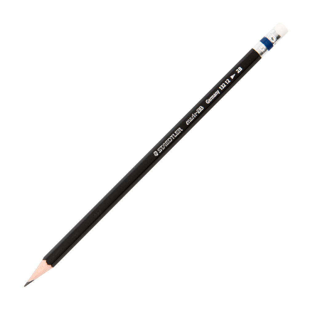 ดินสอ ดินสอดำ ดินสอเขียนแบบ STAEDTLER ความเข้ม 2B, EE (12ด้าม/กล่อง)