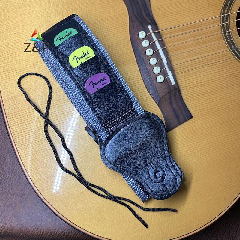 Z&P Guitar Strap Paddle สายกีตาร์ไฟฟ้า สายกีต้าร์พื้นบ้าน สายกีต้าร์ไม้ สายไนลอน COD