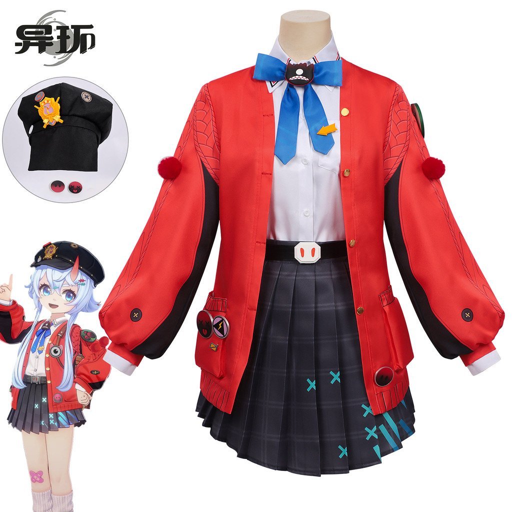 Neverness to Everland คอสเพลย์ NTE อะนิเมะเกมชุด Nanali Cos เครื่องแต่งกายขนาดที่กําหนดเอง Nanali/Mi