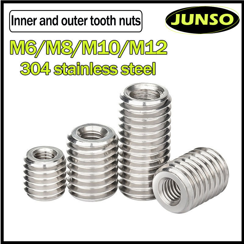 ตัวหนอน ซ่อมเกลียว สแตนเลส SUS304  M6/M8/M10/M12 ZPC-001-001
