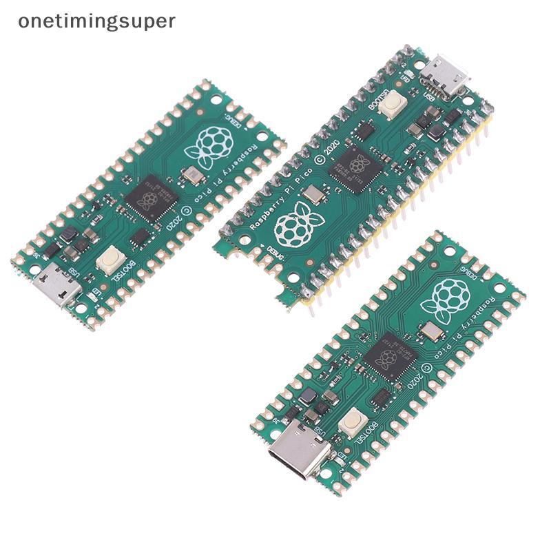 Onetimingsuper Raspberry Pi Pico Board RP2040 Dual-Core ARM Cortex-M0+ Type-C/Micro USB OTP