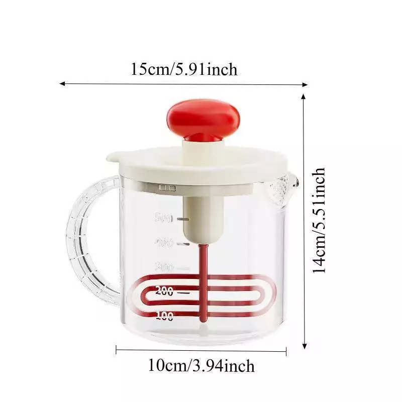 Setad Home Egg Cup Manual Press Egg Churn Cream Whipper thumbnail 6