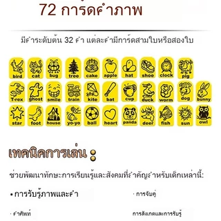 เกมบิงโก Bingo เกมบิงโกกลุ่ม เรียนรู้คำศัพท์ภาษาอังกฤษ เล่นกับกลุ่มเพื่อน ครอบครัว เล่นได้ 2 - 4 คน