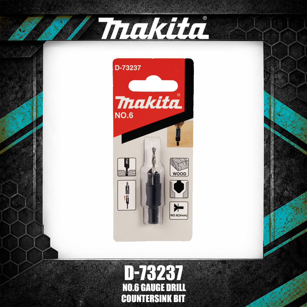 Makita D-73237/D-73243/D-73259 ดอกสว่าน Countersink Bit เครื่องมือช่าง