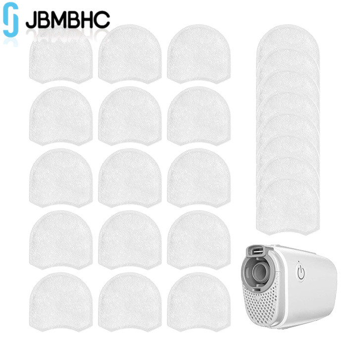 JBMBHC 10 แพ็คตัวกรอง CPAP เข้ากันได้กับ AirMini เปลี่ยนตัวกรองแบบใช้แล้วทิ้งสําหรับ AirMini Travel 